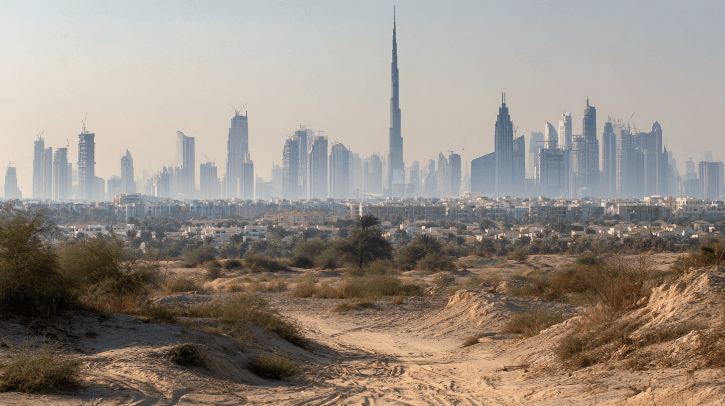 Dubai skyline representing Gulf AI transformation and business innovation